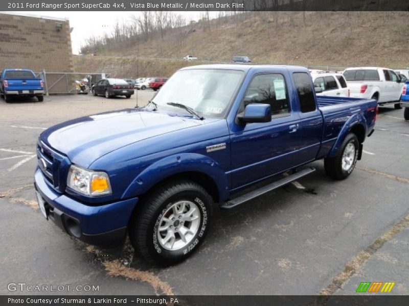 Front 3/4 View of 2011 Ranger Sport SuperCab 4x4