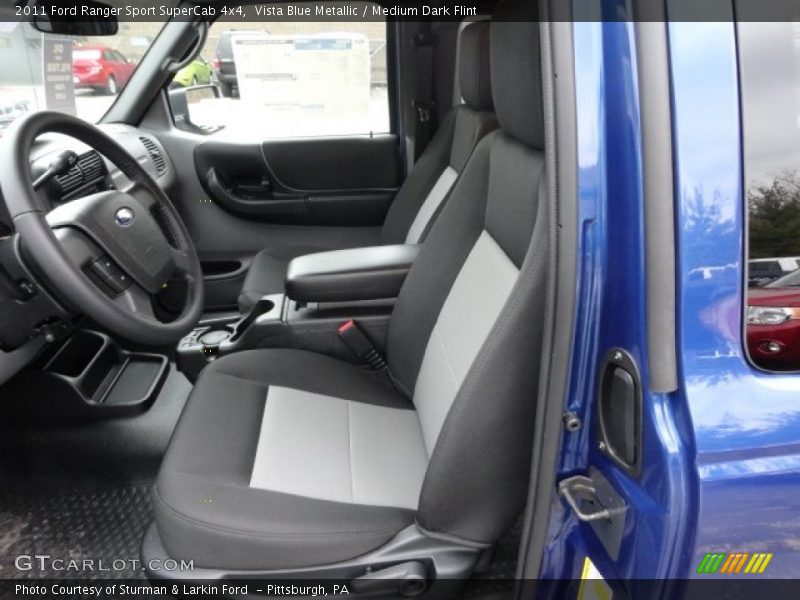  2011 Ranger Sport SuperCab 4x4 Medium Dark Flint Interior