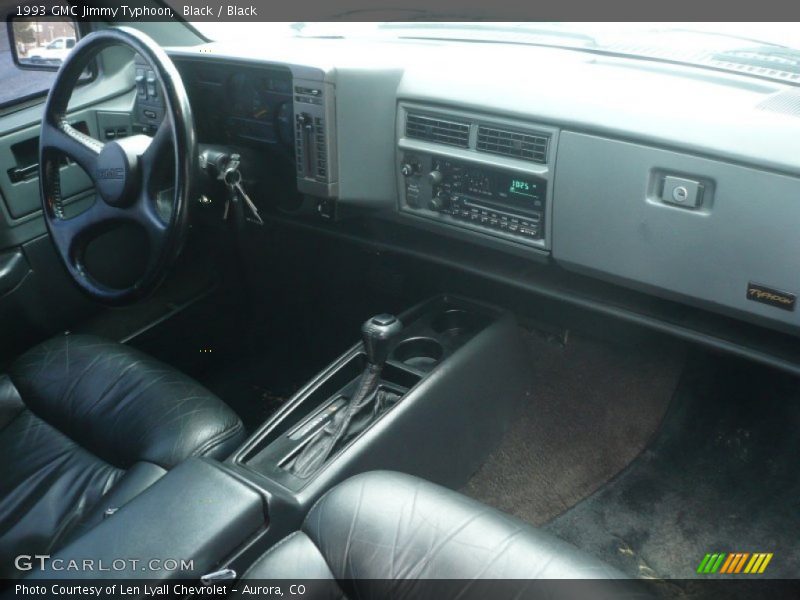 Dashboard of 1993 Jimmy Typhoon