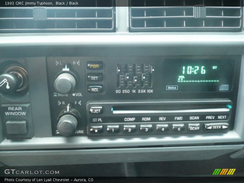 Audio System of 1993 Jimmy Typhoon