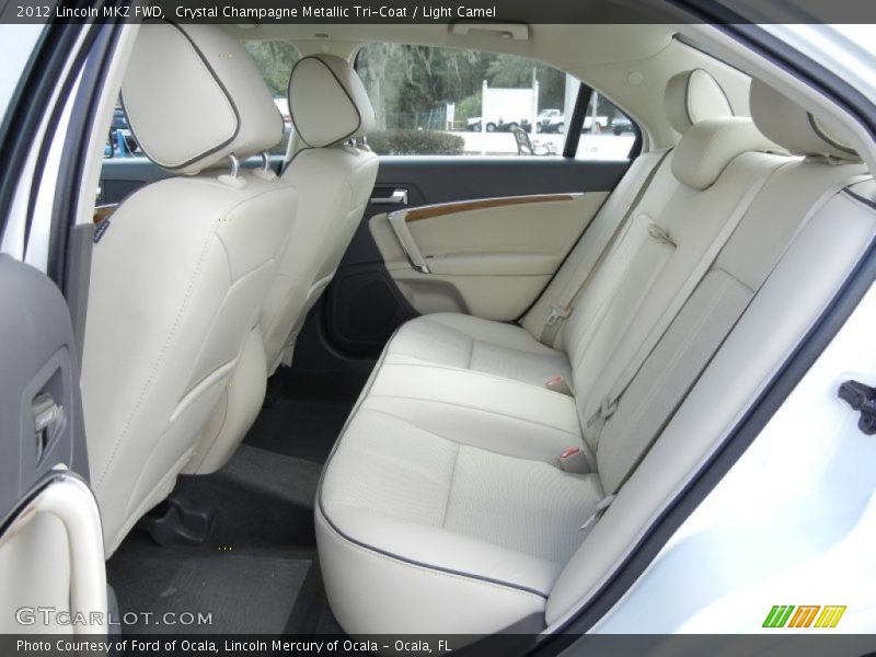 Crystal Champagne Metallic Tri-Coat / Light Camel 2012 Lincoln MKZ FWD