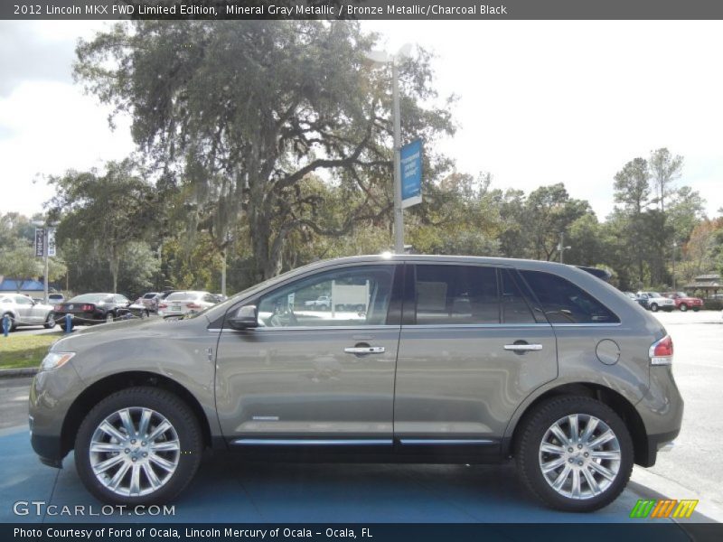 Mineral Gray Metallic / Bronze Metallic/Charcoal Black 2012 Lincoln MKX FWD Limited Edition