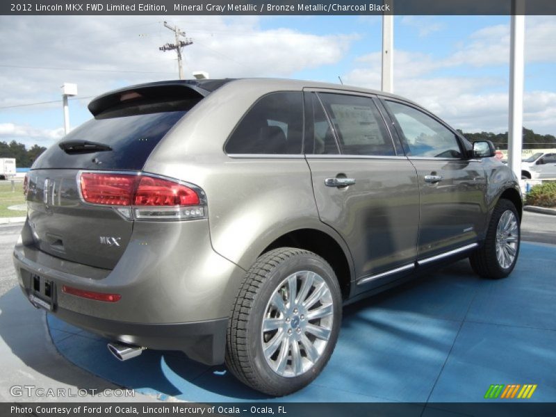 Mineral Gray Metallic / Bronze Metallic/Charcoal Black 2012 Lincoln MKX FWD Limited Edition