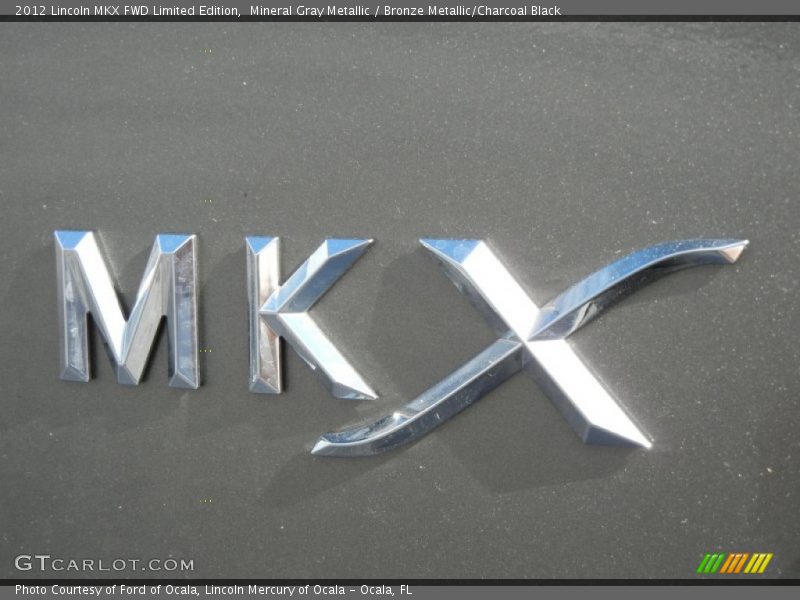 Mineral Gray Metallic / Bronze Metallic/Charcoal Black 2012 Lincoln MKX FWD Limited Edition