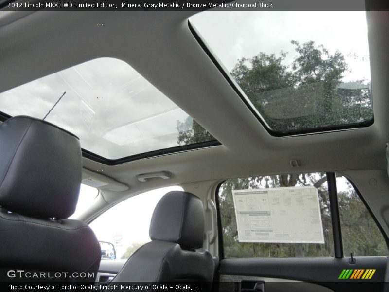 Mineral Gray Metallic / Bronze Metallic/Charcoal Black 2012 Lincoln MKX FWD Limited Edition