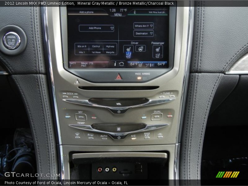 Mineral Gray Metallic / Bronze Metallic/Charcoal Black 2012 Lincoln MKX FWD Limited Edition
