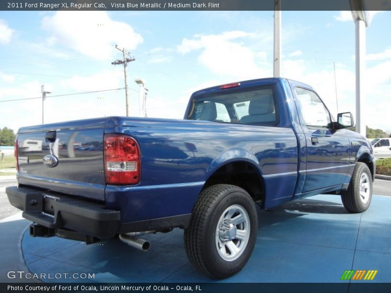  2011 Ranger XL Regular Cab Vista Blue Metallic