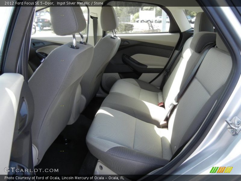 Ingot Silver Metallic / Stone 2012 Ford Focus SE 5-Door