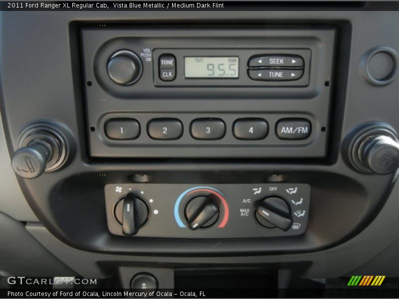 Audio System of 2011 Ranger XL Regular Cab