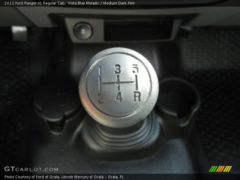 2011 Ranger XL Regular Cab 5 Speed Manual Shifter