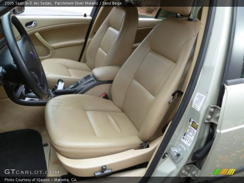  2005 9-5 Arc Sedan Sand Beige Interior