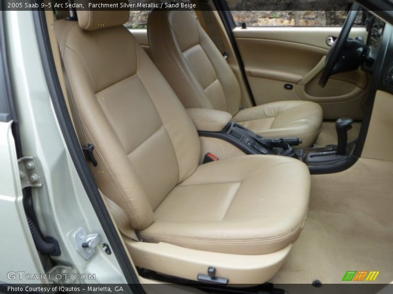  2005 9-5 Arc Sedan Sand Beige Interior