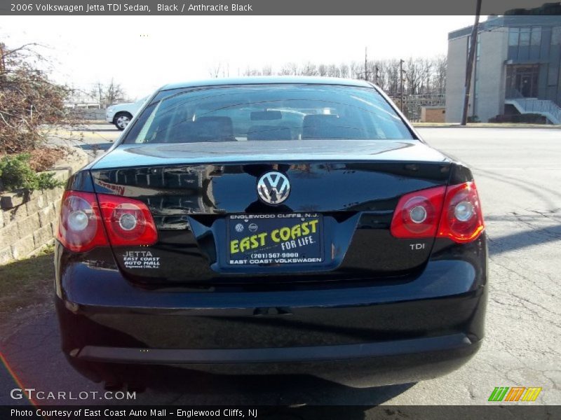 Black / Anthracite Black 2006 Volkswagen Jetta TDI Sedan