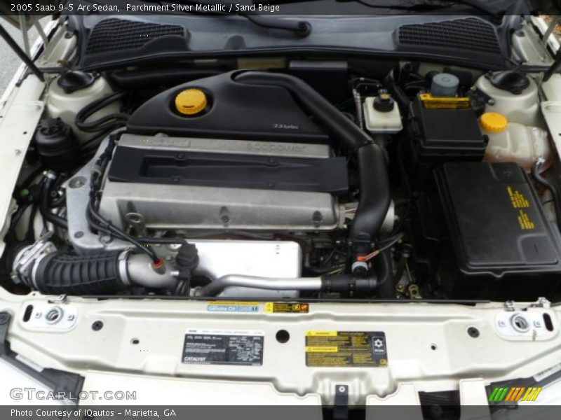 2005 9-5 Arc Sedan Engine - 2.3 Liter Turbocharged DOHC 16 Valve 4 Cylinder