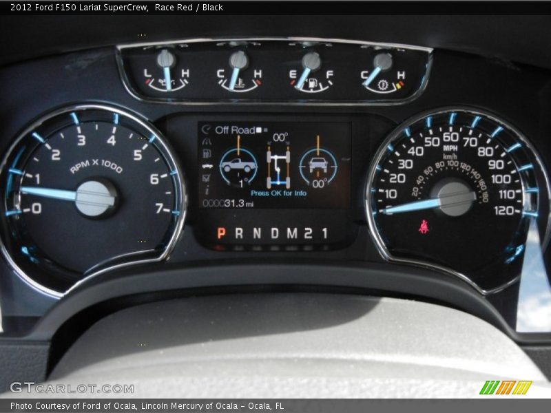  2012 F150 Lariat SuperCrew Lariat SuperCrew Gauges