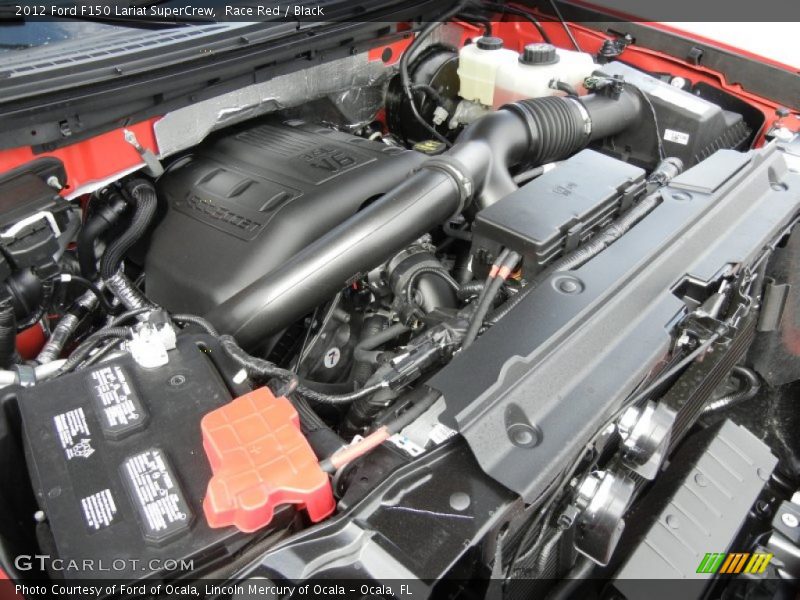  2012 F150 Lariat SuperCrew Engine - 3.5 Liter EcoBoost DI Turbocharged DOHC 24-Valve Ti-VCT V6