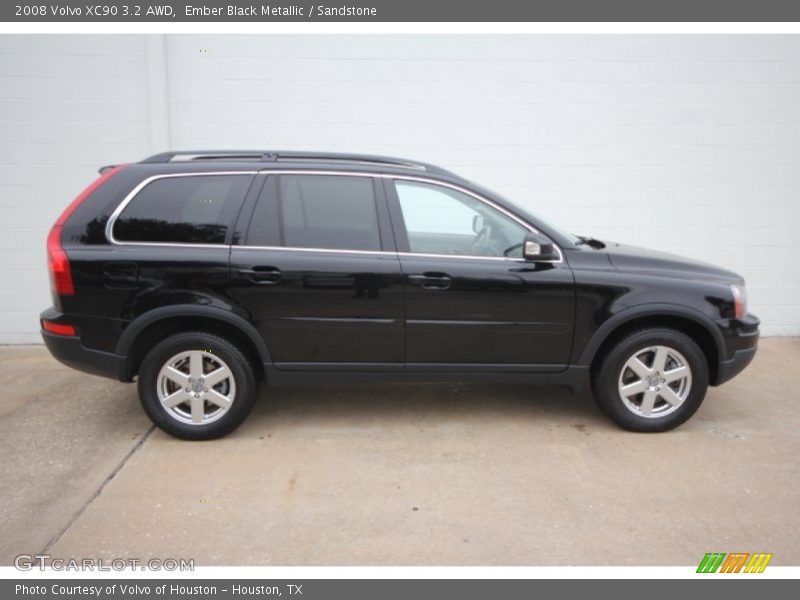 Ember Black Metallic / Sandstone 2008 Volvo XC90 3.2 AWD