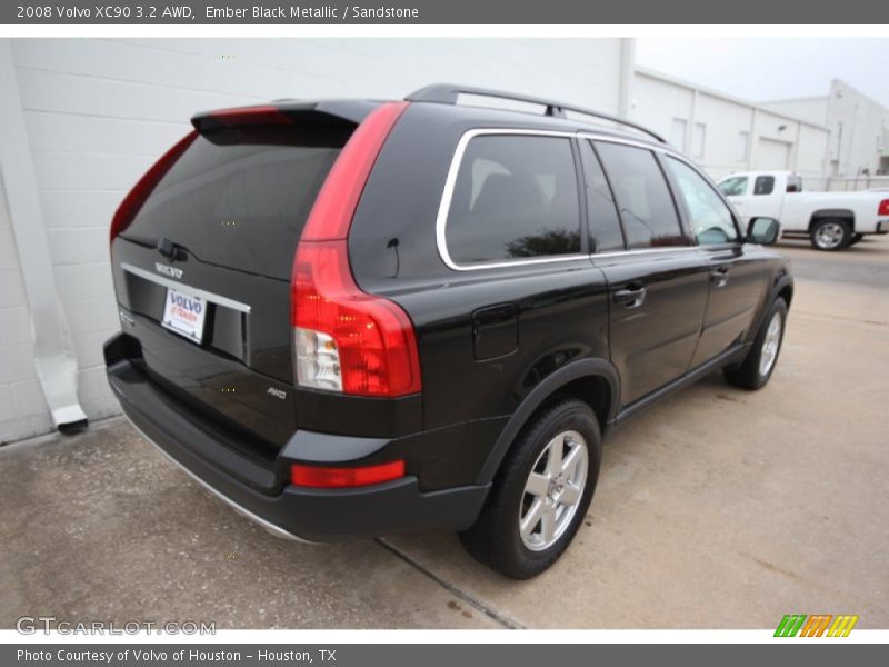 Ember Black Metallic / Sandstone 2008 Volvo XC90 3.2 AWD