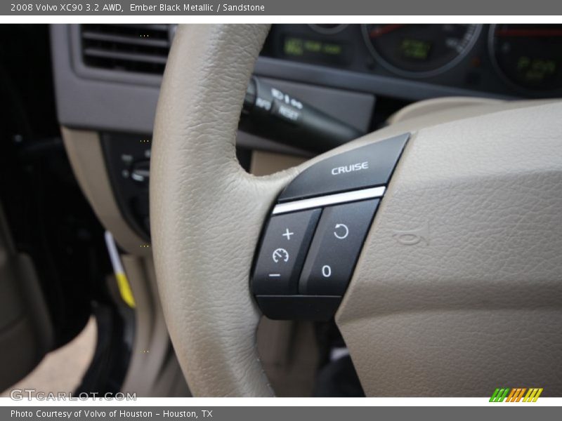 Ember Black Metallic / Sandstone 2008 Volvo XC90 3.2 AWD