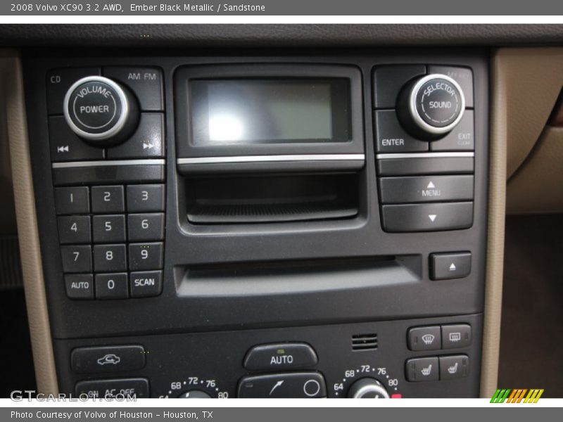 Ember Black Metallic / Sandstone 2008 Volvo XC90 3.2 AWD