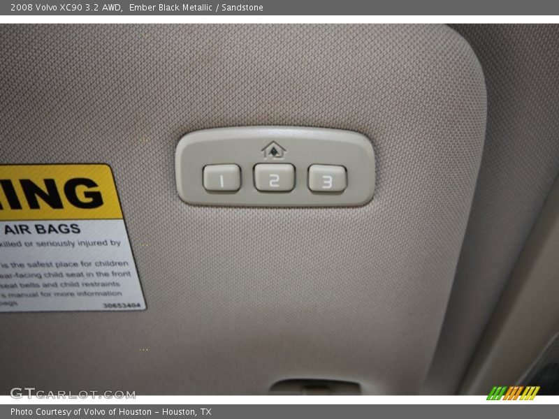 Ember Black Metallic / Sandstone 2008 Volvo XC90 3.2 AWD