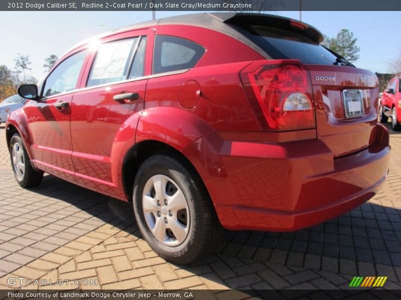 Redline 2-Coat Pearl / Dark Slate Gray/Medium Graystone 2012 Dodge Caliber SE
