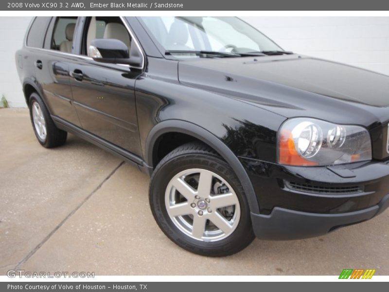 Ember Black Metallic / Sandstone 2008 Volvo XC90 3.2 AWD