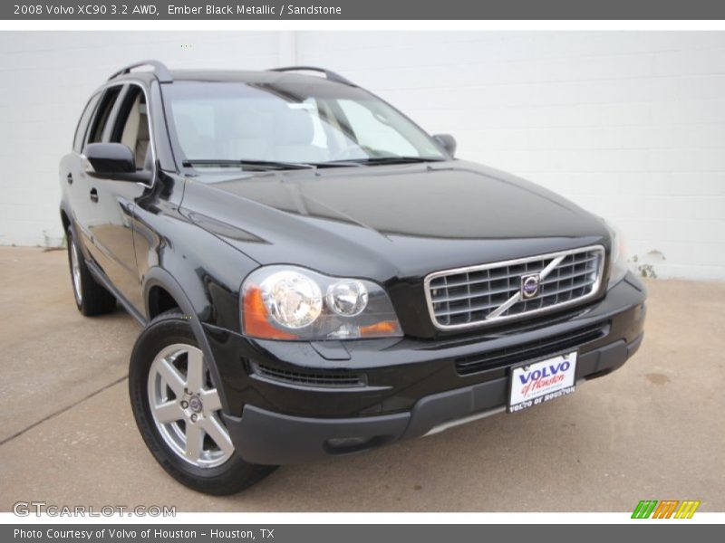 Ember Black Metallic / Sandstone 2008 Volvo XC90 3.2 AWD