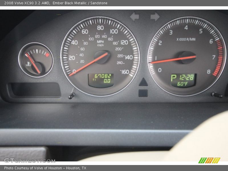 Ember Black Metallic / Sandstone 2008 Volvo XC90 3.2 AWD