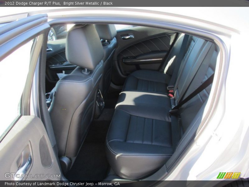 Bright Silver Metallic / Black 2012 Dodge Charger R/T Plus