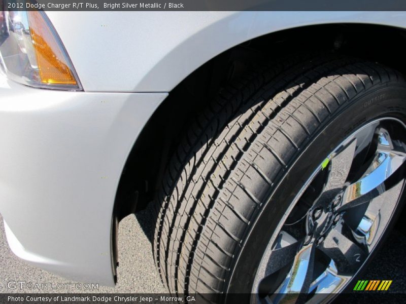 Bright Silver Metallic / Black 2012 Dodge Charger R/T Plus