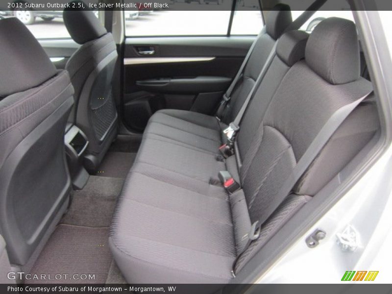 Ice Silver Metallic / Off Black 2012 Subaru Outback 2.5i