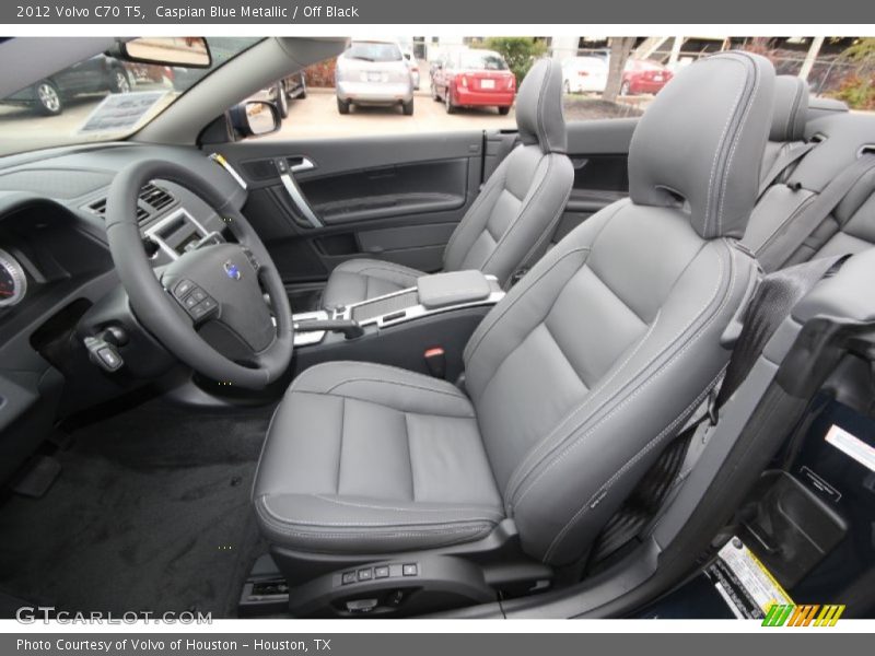  2012 C70 T5 Off Black Interior