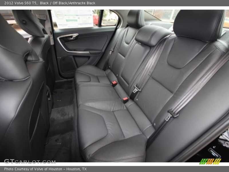 Black / Off Black/Anthracite Black 2012 Volvo S60 T5