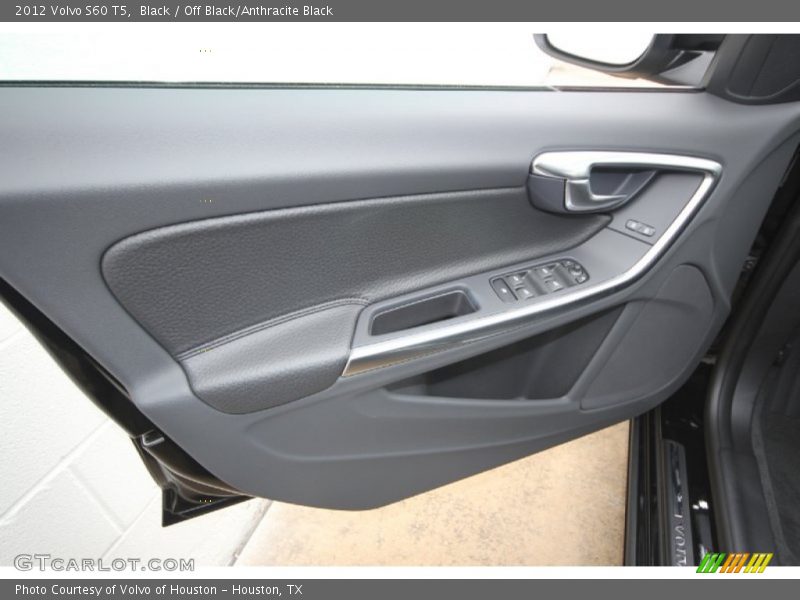 Black / Off Black/Anthracite Black 2012 Volvo S60 T5