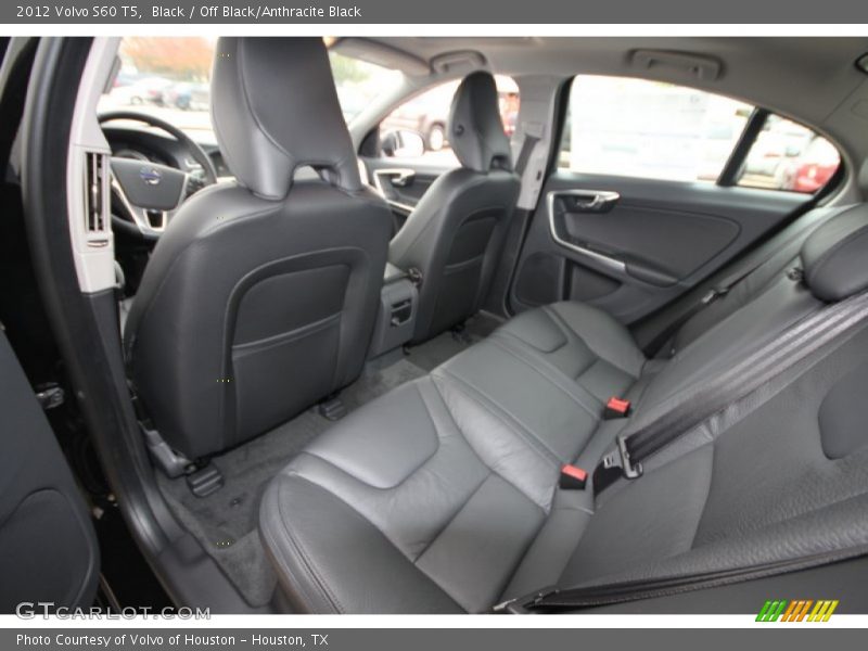 Black / Off Black/Anthracite Black 2012 Volvo S60 T5