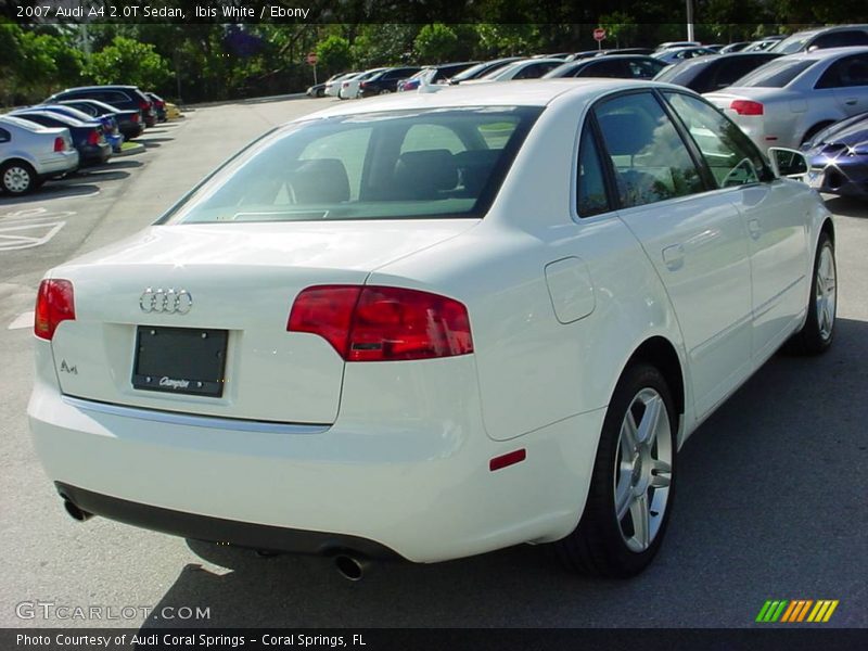 Ibis White / Ebony 2007 Audi A4 2.0T Sedan
