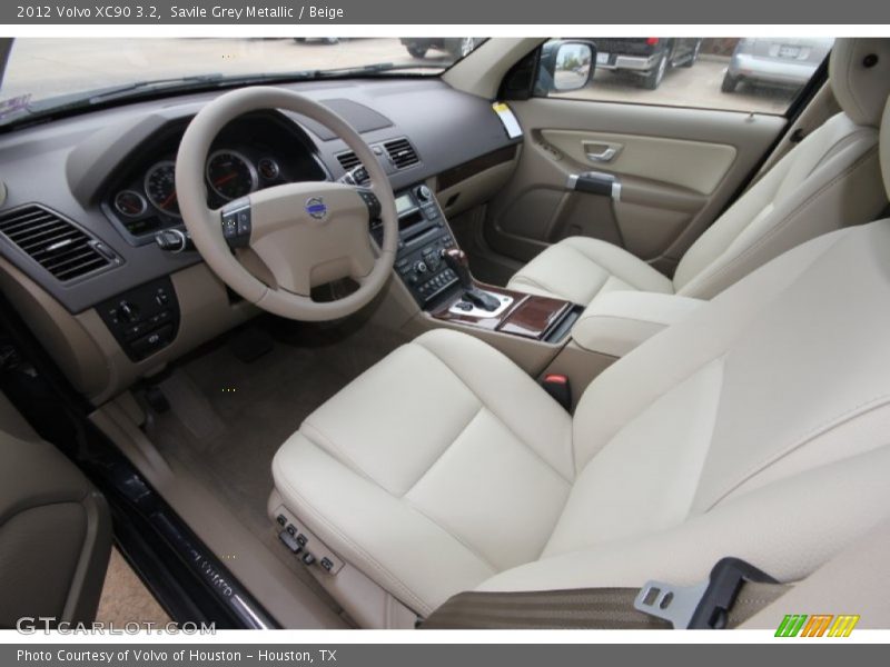 Savile Grey Metallic / Beige 2012 Volvo XC90 3.2
