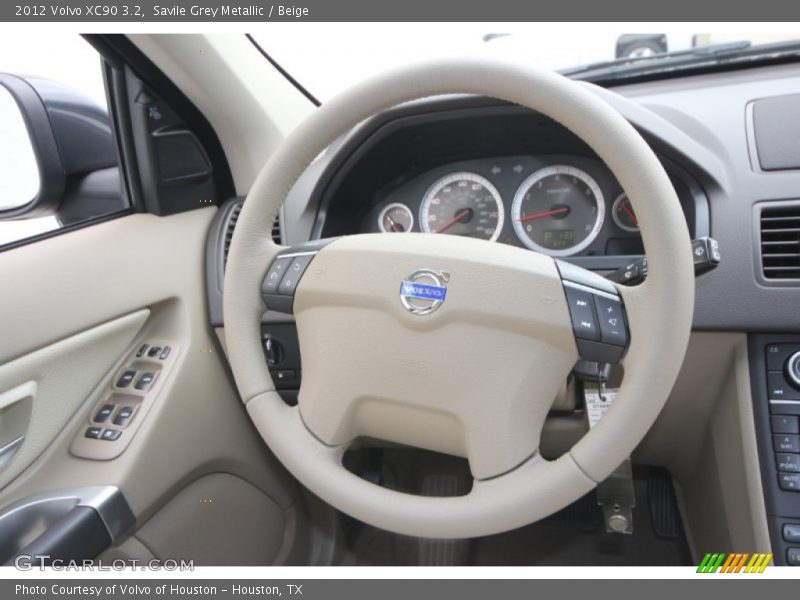 Savile Grey Metallic / Beige 2012 Volvo XC90 3.2