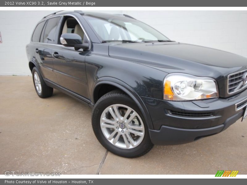 Savile Grey Metallic / Beige 2012 Volvo XC90 3.2