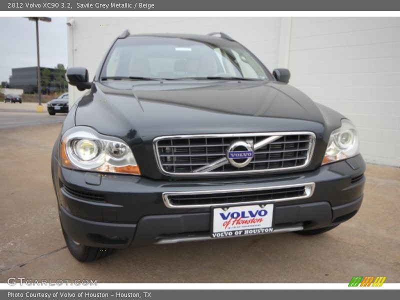 Savile Grey Metallic / Beige 2012 Volvo XC90 3.2
