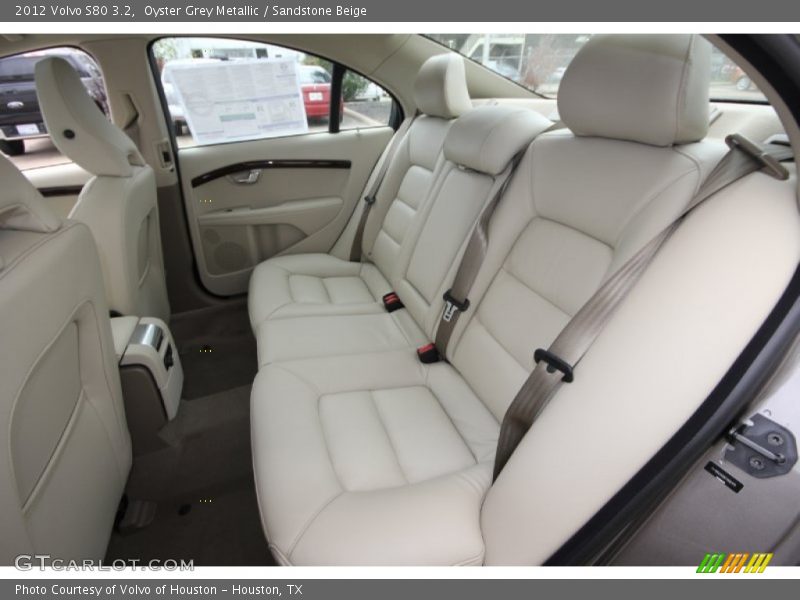  2012 S80 3.2 Sandstone Beige Interior