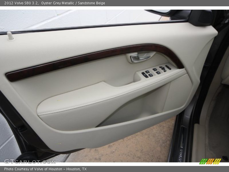 Oyster Grey Metallic / Sandstone Beige 2012 Volvo S80 3.2