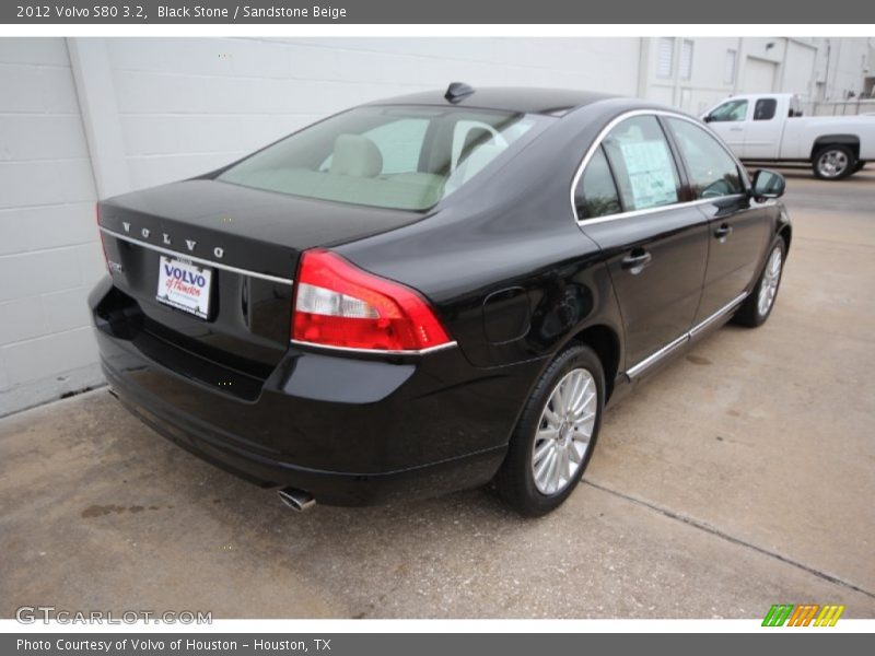 Black Stone / Sandstone Beige 2012 Volvo S80 3.2