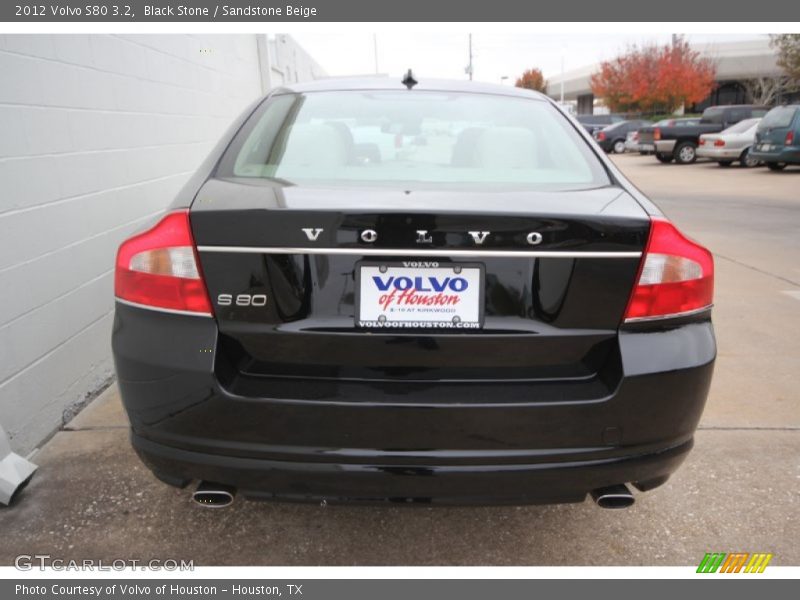Black Stone / Sandstone Beige 2012 Volvo S80 3.2