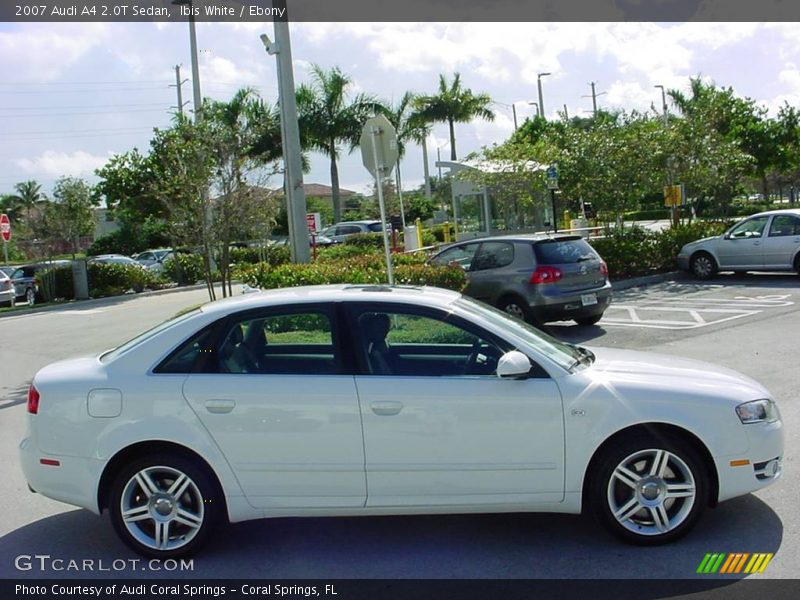 Ibis White / Ebony 2007 Audi A4 2.0T Sedan