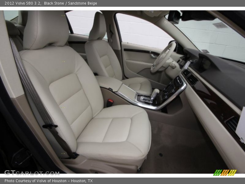Black Stone / Sandstone Beige 2012 Volvo S80 3.2