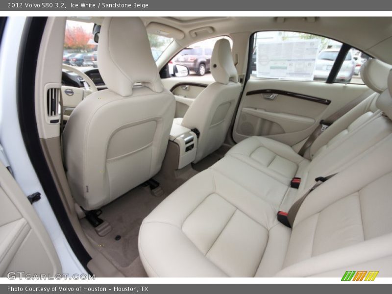 Ice White / Sandstone Beige 2012 Volvo S80 3.2