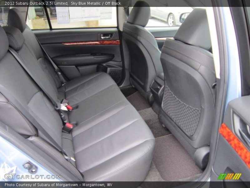 Sky Blue Metallic / Off Black 2012 Subaru Outback 2.5i Limited