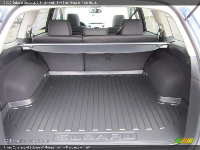  2012 Outback 2.5i Limited Trunk